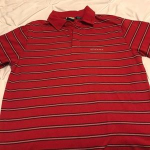 Horizontal Striped Polo Shirt